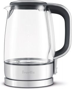 Breville USA BKE595XL The Crystal-Clear Electric Kettle, 2.3, glass